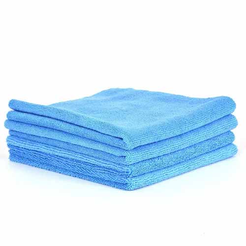 China Manufacturer Microfiber detailing Towel Cleaning Edgeless 400gsm car washing Micro fiber kitchen cloth