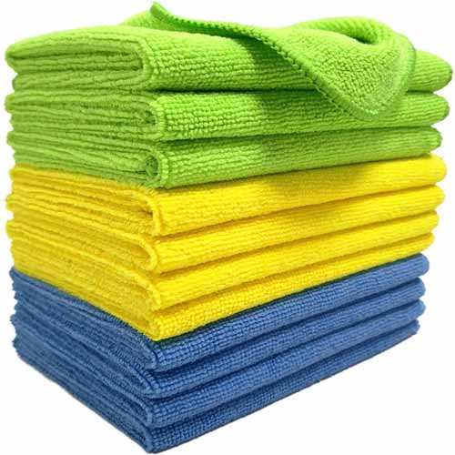 Microfiber Cloth 40x40 380gsm Lot Of Face Cloth Microfiber Black 32*32 Microfiber Cleaning Cloth 30x40 24pcs Micro Fibre Towel