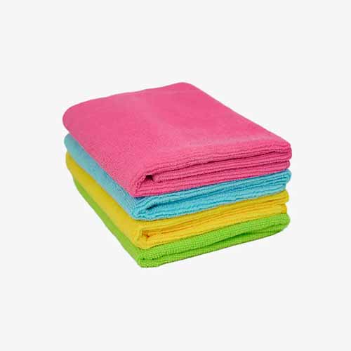 Custom Color Microfiber Kitchen Cleaning Cloths for All Needs